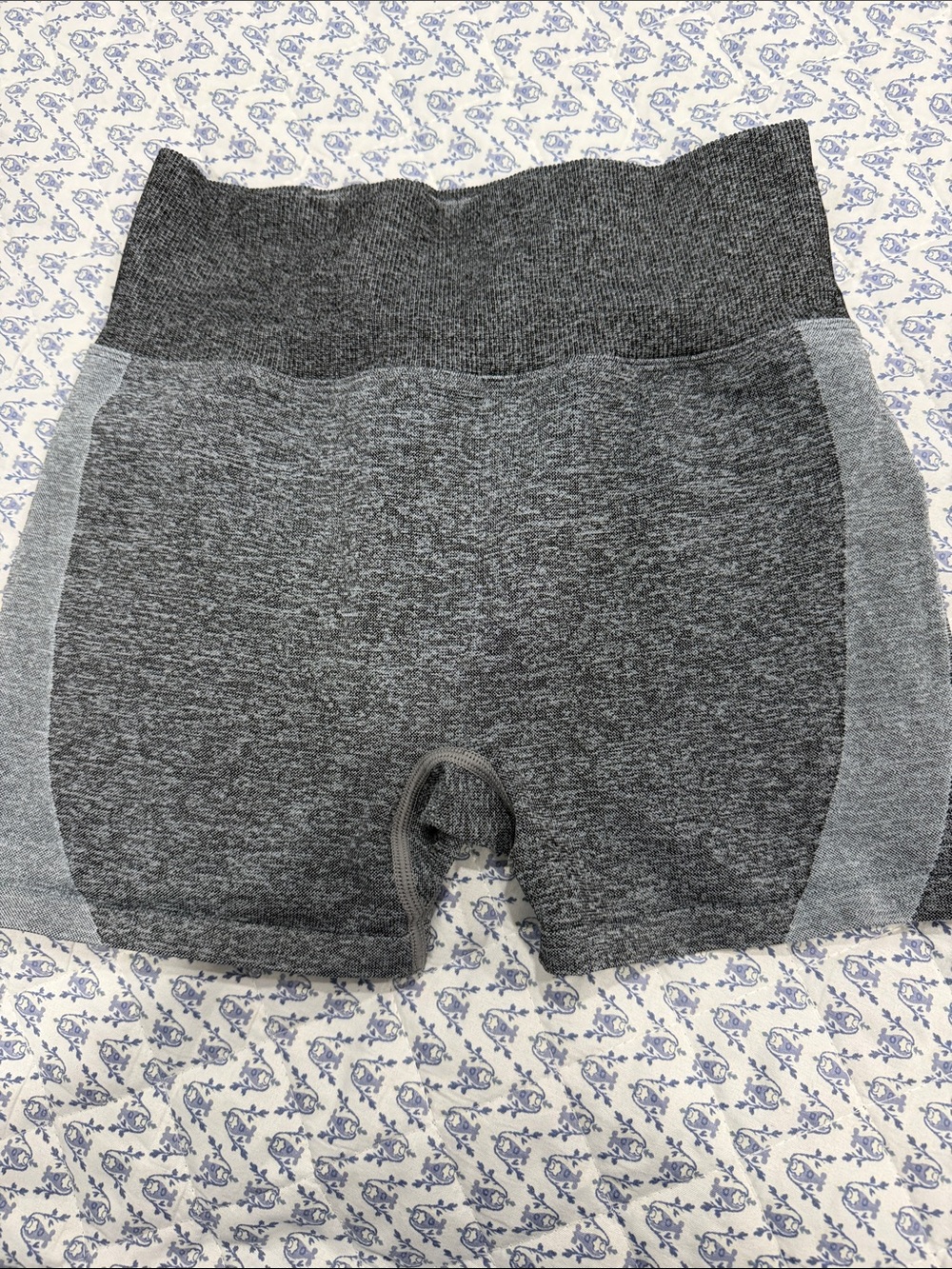PINK Victoria's Secret Seamless High-Waist Bike Shorts - Heather Charcoal